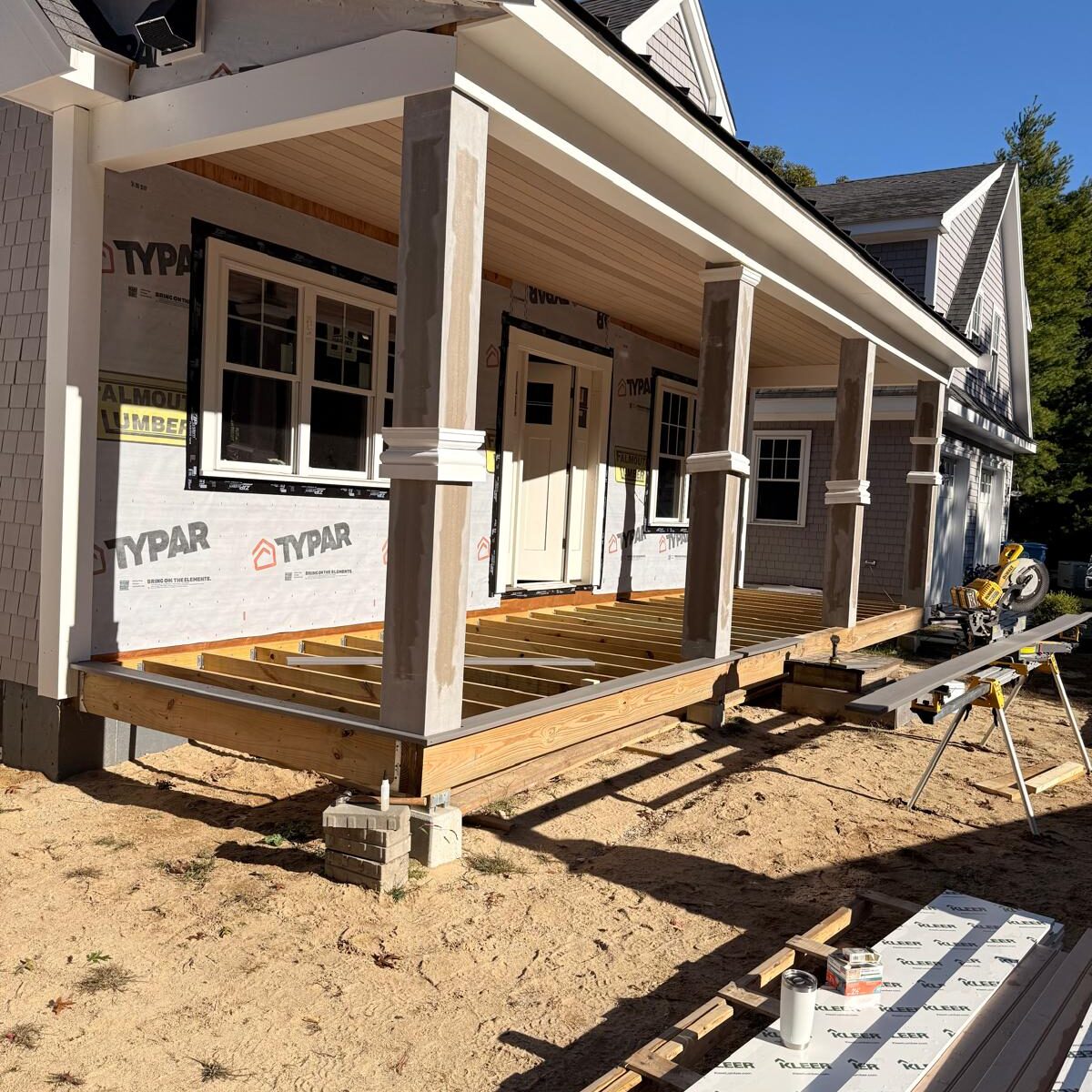 New porch New porch